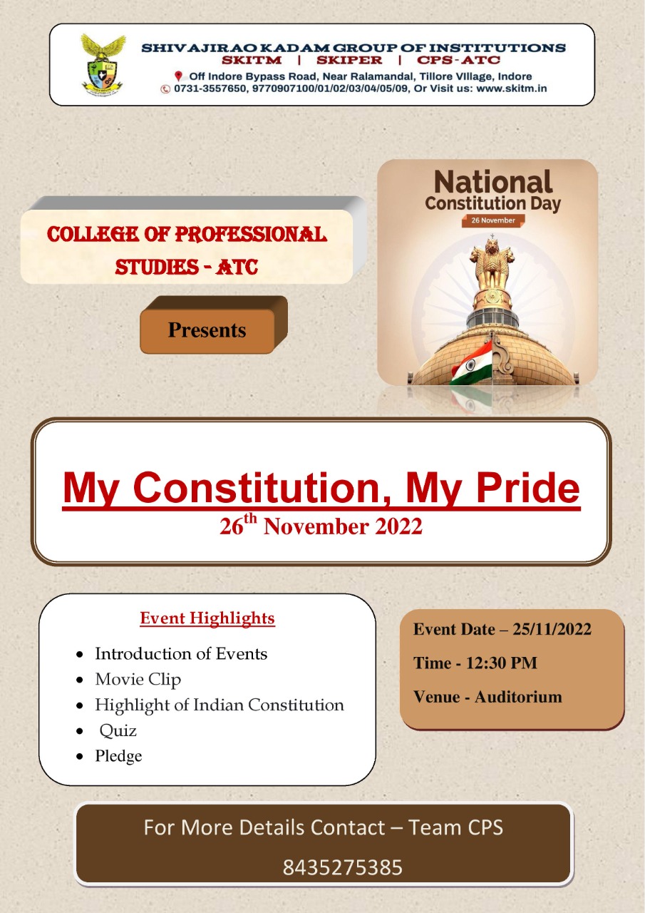 essay on my constitution my pride